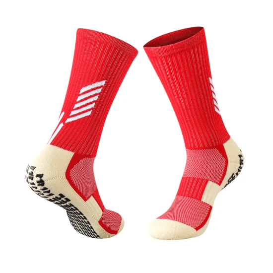 Calcetines de fútbol adhesivos de PVC Medias de entrenamiento para hombres MID