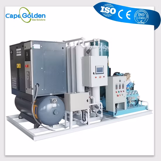 Máquina generadora de oxígeno Psa para artesanía en vidrio